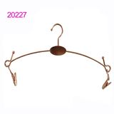 High Quality Gold Metal Underwear Swimwear Display Hangers with Clips