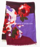 2017 Ss Customized Twill Viscose Printed Lady Scarf (HWBVS069)