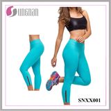 Ladies Multicolor Fitness Pants Fluorescent Yoga Sporty Leggings