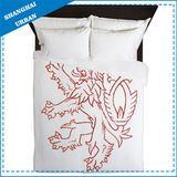 3 Pieces Cotton Print Flag Duvet Cover Set
