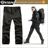 Black Men's Outdoor Hunting Camping Breathable Waterproof Tactical Trousers