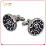 Fashion Style Debossed Soft Enamel Metal Cufflink