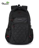 Black Color Backpack Shoulder Bag Men's Backpack 1680d Polyester Backpack