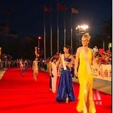 Non Woven Polyester Red Carpet