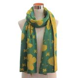 Lady Acrylic Knitted Fashion Jacquard Scarf (YKY4305)