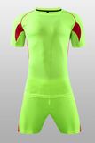 Customize Blank Soccer T Shirt and Pants Plain Dye Football Jersey Set