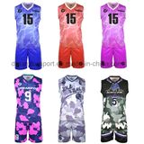 100%Polyester Coolmax Custom Sublimation Basketball Jersey Logo Design