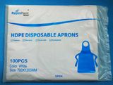 Leak Proof Plastic Disposable Aprons for Cooking/Household