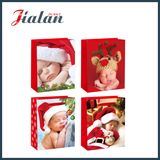 Wholesale Sleeping Baby Design Printed Christmas Shopping Gift Paper Bag