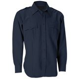 Men's Navy Color Long Sleeve Security Guard Uniform Work Shirt