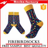 Wholesale Colorful Little DOT Patterned Dress Socks Cunstom