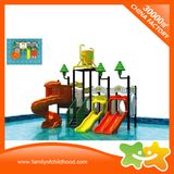 2017 Newest Design Plastic Water Slide for Children