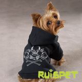 Screen Print Dog Pet Hoodie Clothes for Small Breeds