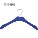 Cometitive Price Flocked Plastic Clothes Hanger Wholesale