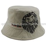 Top Quality Washed Print Embroidery Fishing Bucket Hat (TMBH9446)