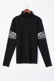 Men Sweater Loose Fit with Jacquard