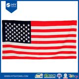 Custom National Flag Printed Cotton Beach Towel