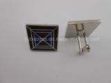 Square Custom Metal Cufflinks Enamel Cufflink (GZHY-XK-014)