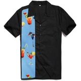 2017 Fashion Hawaiian Cocktail Printed Design Men Shirts