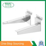 Slatwall Metal Chrome Wooden Shelf Brackets