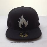 Custom Polyester 6 Panel 3D Embroidery Plain Snapback Cap