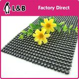 Fashion Garment Accessory Black Plastic Mesh Rhinestone