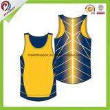 Low Cut Custom Wrestling Running Custom Design Mens Gym Singlet