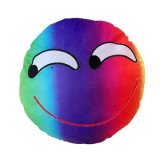 10 Inch Soft Decorative Color Emoji Pillow