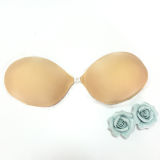 Front Open Silicone Strapless Sexy Nude Bra