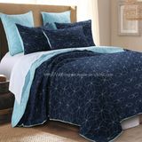 Cotton Bedding Set in Navy (DO6071)