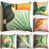 Custom Cotton Linen Woven Pillowcase
