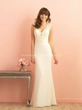 2016 New Fashion Cap Sleeve Bridal Gown A-Line Wedding Dress