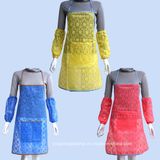 Sexy Design Lace Waterproof Adult Women Long Apron for Kitchen Apron