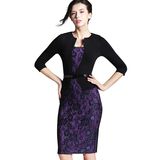 Woman Elegant Slim Office Dress Casual Party Evening Dress