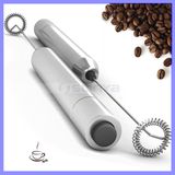 Stainless Steel Drink Mixer Blender Handheld Electric Milk Frother