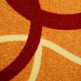 100% Polyester with Flowers Pattern Printed Carpet