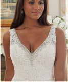 2017 Crystal Beaded Long Train Bridal Wedding Dresses CT204