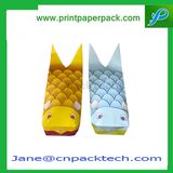 Customized Printed Pop Corn Cute Fish Bag Candy Confectionery Paper Bag