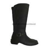 New Lady Winter Long Boots Army Boots