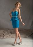 Latest Fashion Style Chiffon Sequin Party Dresses (PAD0006)