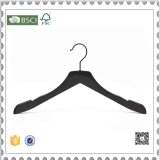 Fashion Luxury Black Plastic Clothes Hangers, Men Plastic Shirt Hanger