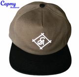 Custom Unstructured 5 Panel Hat Snapback Cap Factory