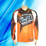 100% Polyester Man's Long Sleeve Motorcycle Jersey