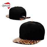 Fashion Customed Leopord Brim Trucker Hats&Caps