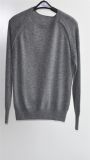Men Round Neck Pure Color Knit Pullover Sweater