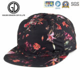 2016 Beautiful Korean Style Flower Polyester Colorful Snapback Cap