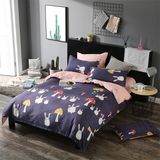 Disperse Print Polyester Microfiber Quilt Cover