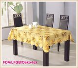 PVC Printed Tablecloth with Nonwoven Backing