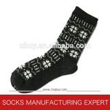 Lady's Pattern Cotton Winter Socks