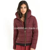 Women Short Padded Jacket with Stand-up Collar Wholesale